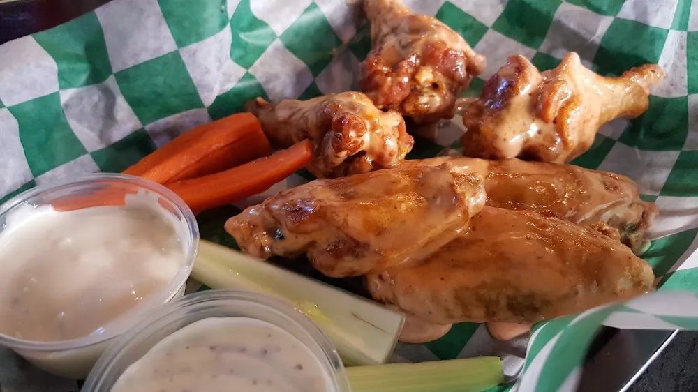 Wings with Mac's Sauce